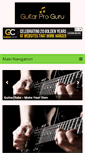 Mobile Screenshot of guitarproguru.com